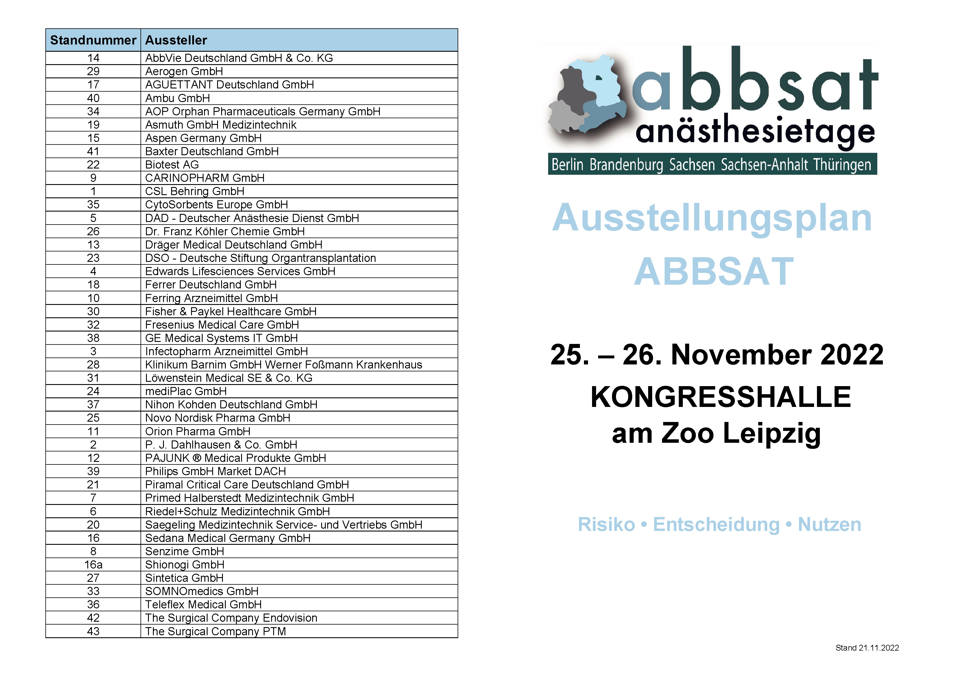 ausstellungsplan