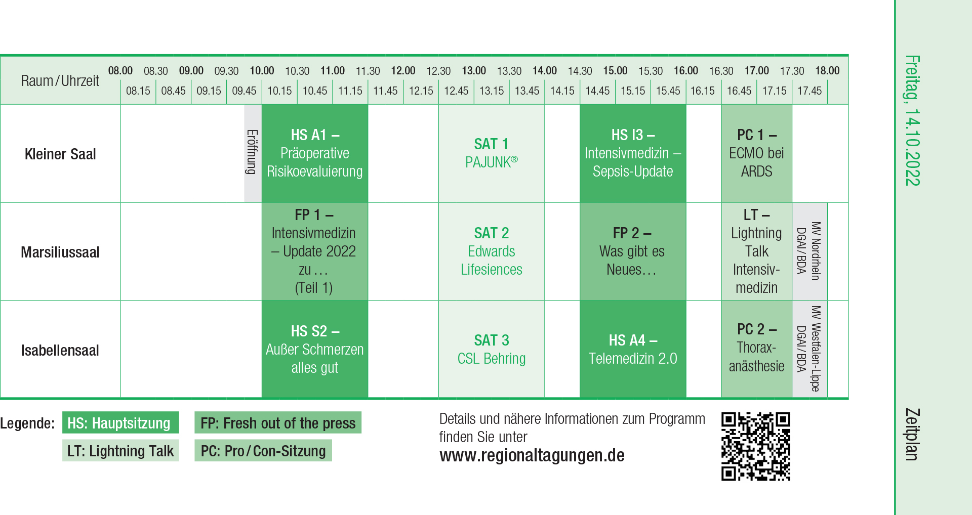 WAT2022 Timetable 1